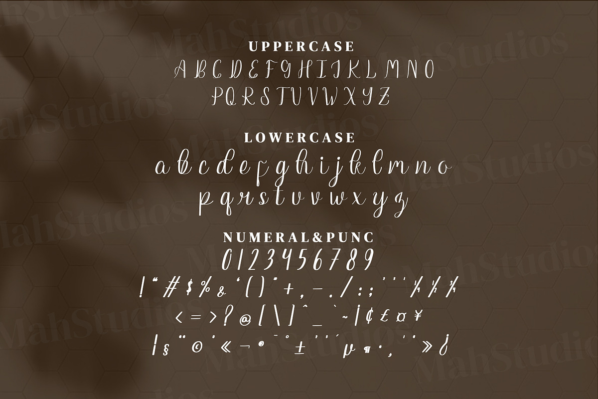 Writta Script Fonts, a Script Font by mahstudios (Photo 13 of 15)