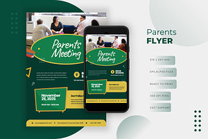 Parents - Flyer, a Print Template by VUNIRA