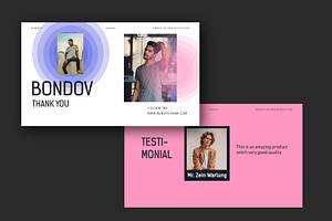 Bondov Powerpoint Template