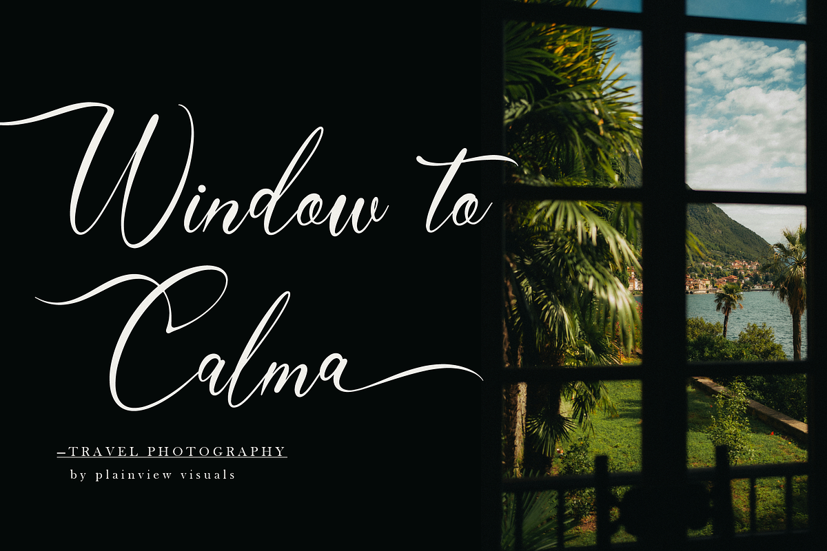 Mallsreya Beauty Calligraphy Script, a Script Font by gracetype_studio (Photo 9 of 12)