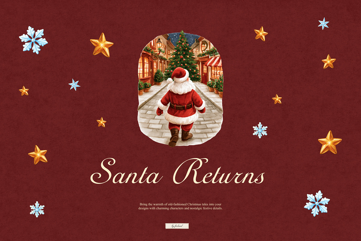Christmas Fairy Tales Illustrations, a Seasonal Illustration by Feelsoul (Photo 8 of 11)