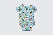 Christmas dogs paper, Cute puppies, a Pattern Graphic by SimpleWishesArt (Thumbnail 4 of 4)