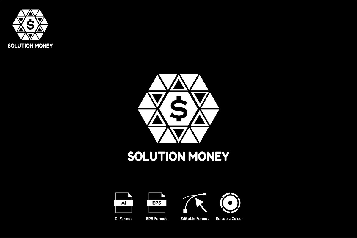 Solution Money Design Logo Template, a Branding & Logo Template by Ingat Sahabat (Photo 3 of 3)