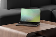 MacBook Pro Standard Mockup 18, a Mac Mockup by Orbyt Studio (Thumbnail 2 of 3)