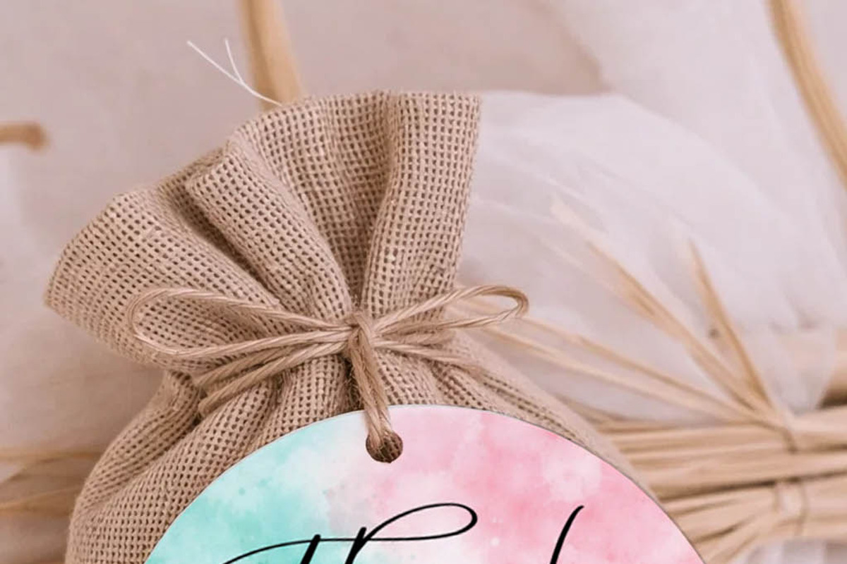 Watercolor floral Gift tag bundle, a Card Template by AIW SOLUTIONS (Photo 5 of 6)