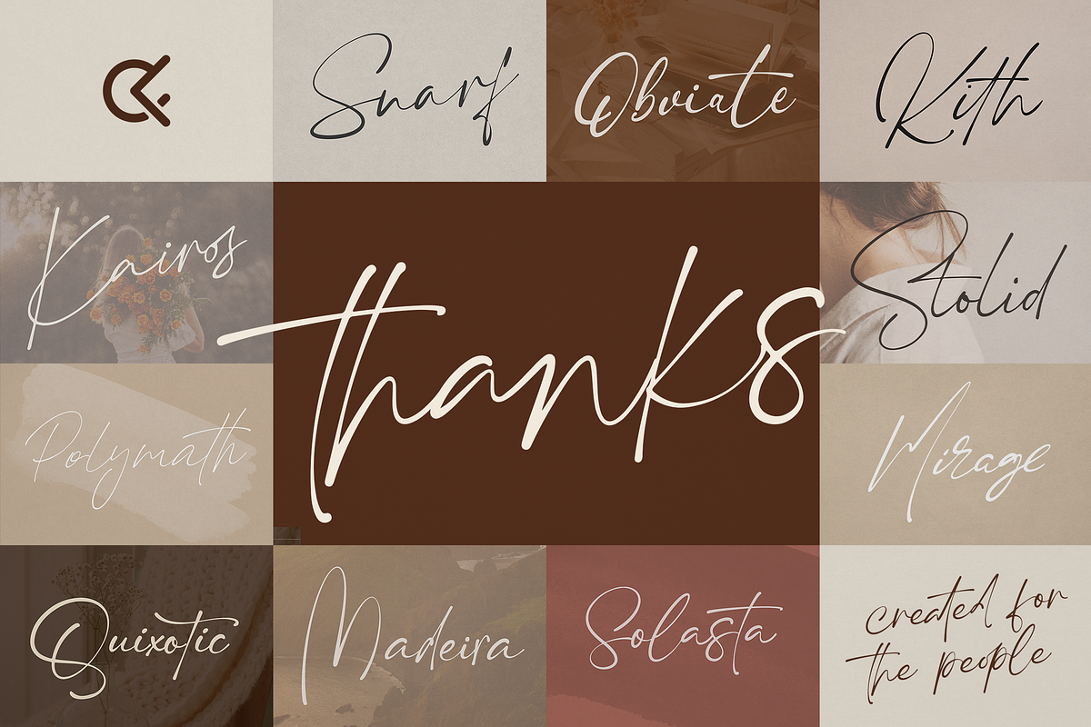 SALE! Font Bundle vol.4 - 10 scripts, a Script Font by Only Fonts (Photo 33 of 33)