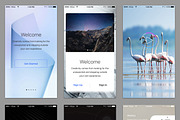 Mobile Theme UI/UX Kit, an UI Kit Template by App for Mobile & Website (Thumbnail 4 of 10)