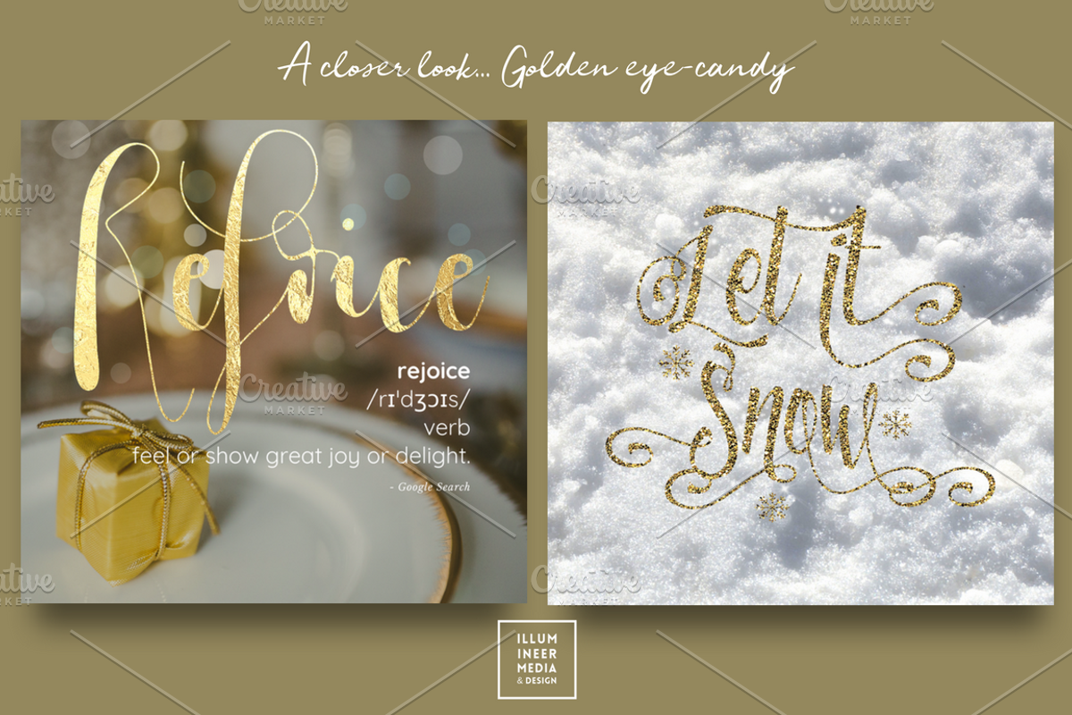 HUGE SPARKLY CHRISTMAS MEDIA SET, a Background Graphic by Illumineer Media & Design (Photo 13 of 14)