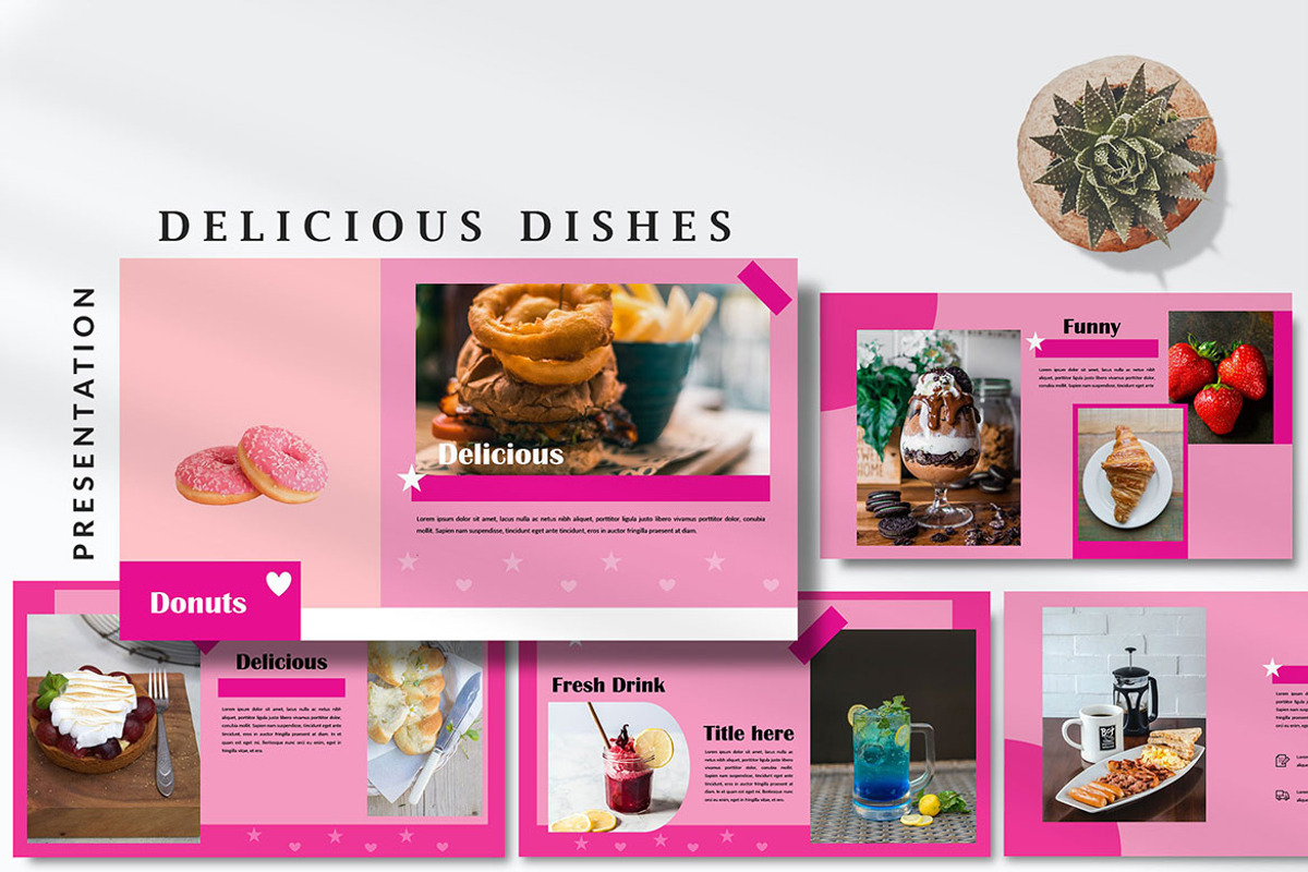 Foodie Delicious Dishes - Powerpoint, a Presentation Template by Putra Khan (Photo 10 of 14)