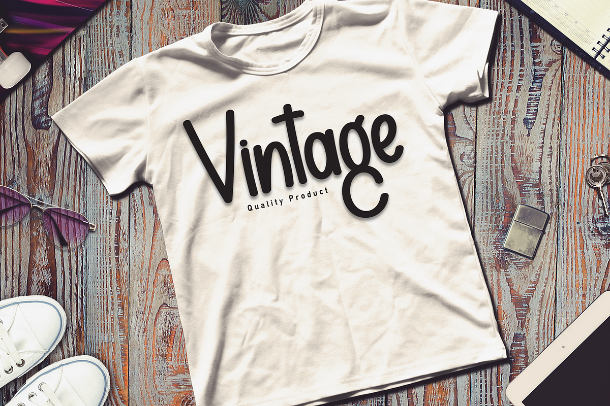 Vibes Summer | Script Font, a Script Font by Scratchones (Photo 5 of 8)