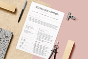 CANVA Resume Template / CV Set, a Resume Template by RWstudio (Thumbnail 1 of 8)