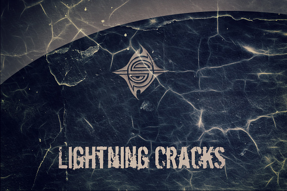 10 Textures - Lightning Cracks preview 3