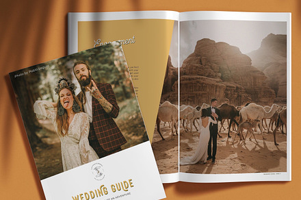 Customizable Wedding Guide - Playful