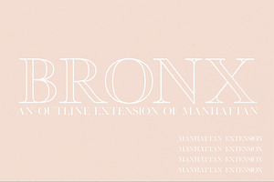 Bronx An Extension For Manhattan