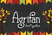 Agrifan, a Serif Font by Digital Typeface Studio (Thumbnail 1 of 5)