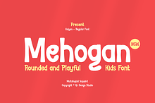 Mehogan - Round Funny Font