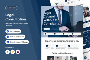 Mevra - Legal Consultation Landing