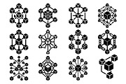 Blockchain and network illustrations, a Technology Illustration by balal (Thumbnail 1 of 13)
