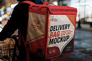 Delivery Bag Mockup, a Packaging Mockup by Pitchlook.Studio (Thumbnail 4 of 4)