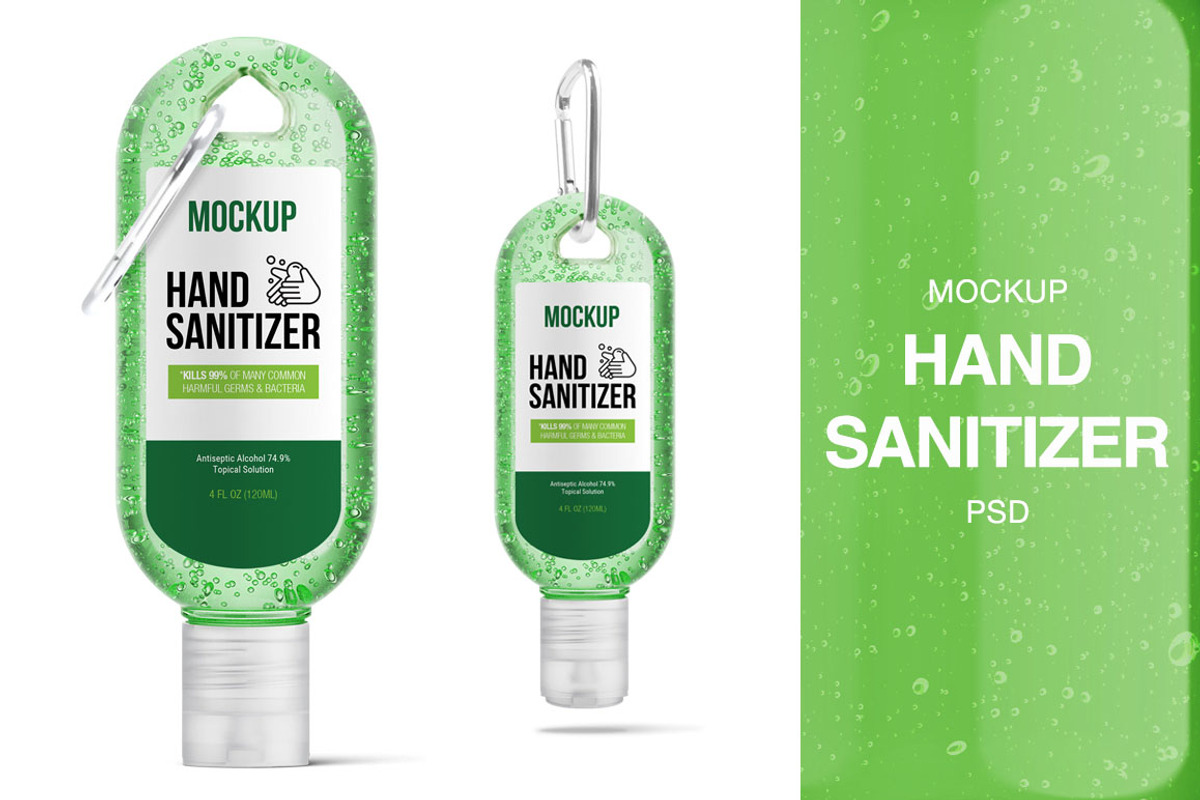 Hand Sanitizer | Mockup Bottle 02, a Product Mockup by Sergey Serebrennikov (Photo 1 of 2)