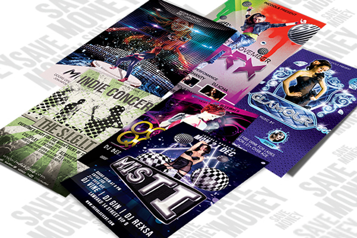 $15 = 13Flyer Bundle, a Flyer Template by temphall (Photo 2 of 3)