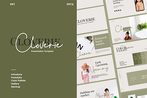 Cloverie Powerpoint Template