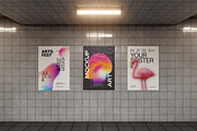 Busway Glued Poster Mockup, an Advertising Mockup by Cutna Studio (Thumbnail 2 of 8)