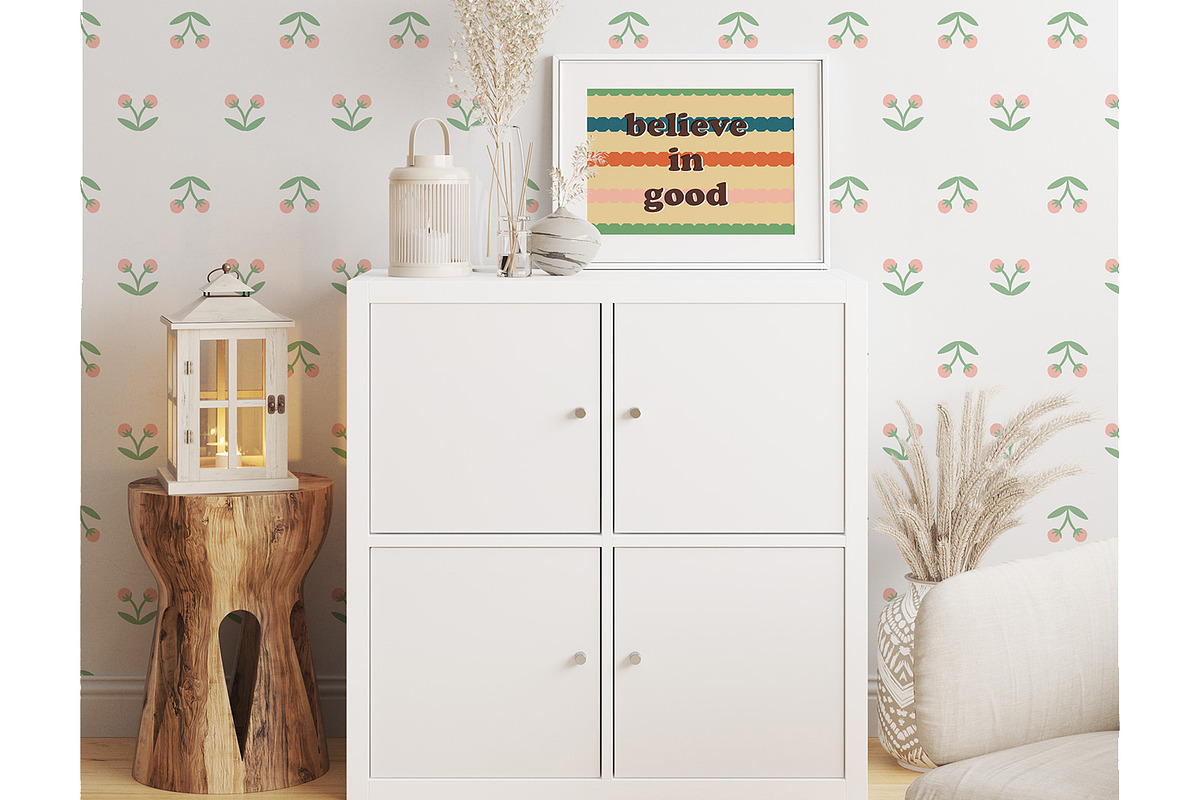 Retro patterns set, a Pattern Graphic by Paper Cherry (Photo 6 of 13)