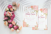 Sale flowers wedding invitation card, an Invitation Template by Workhu (Thumbnail 1 of 3)