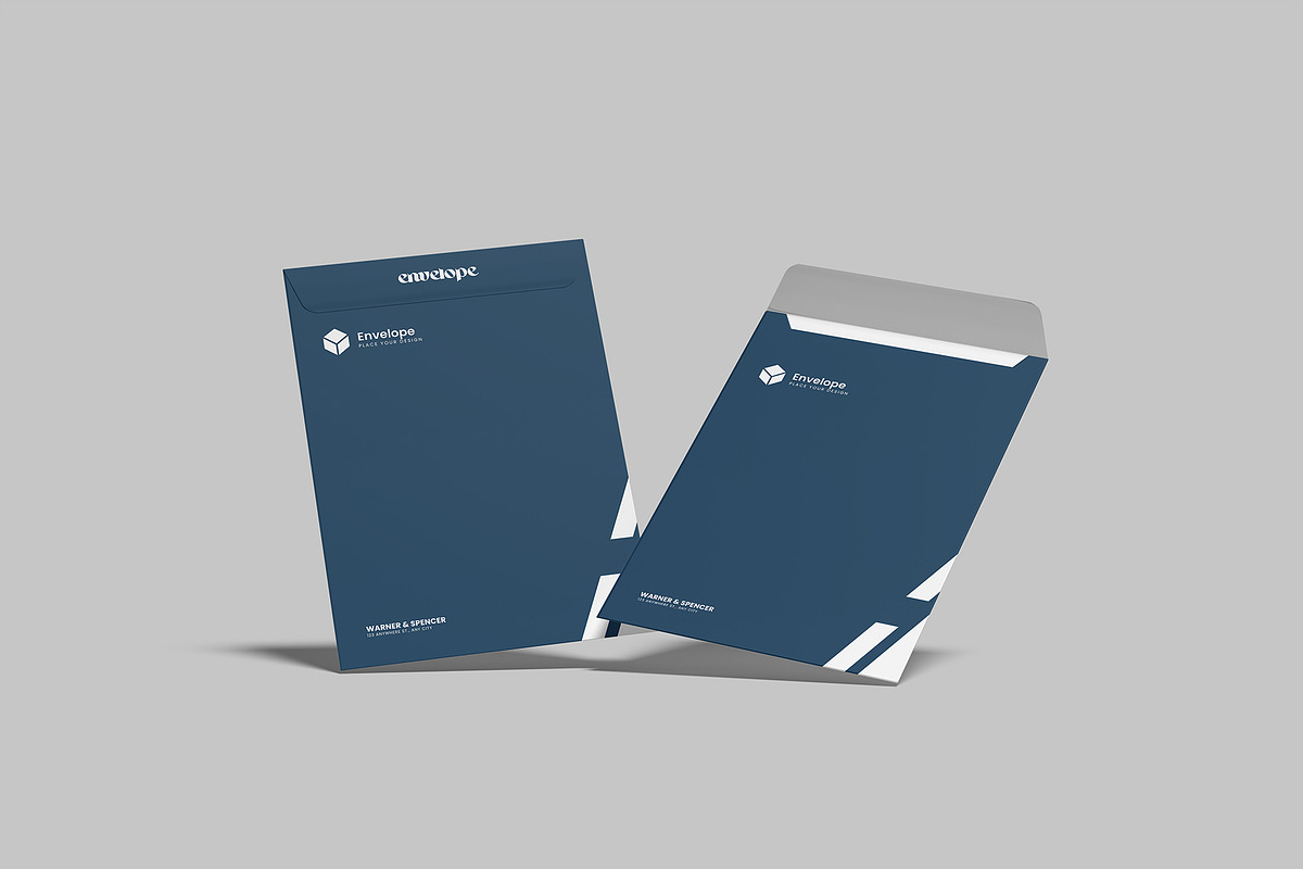 Realistic Envelope Mockup, an Advertising Mockup by rizalamora (Photo 4 of 11)