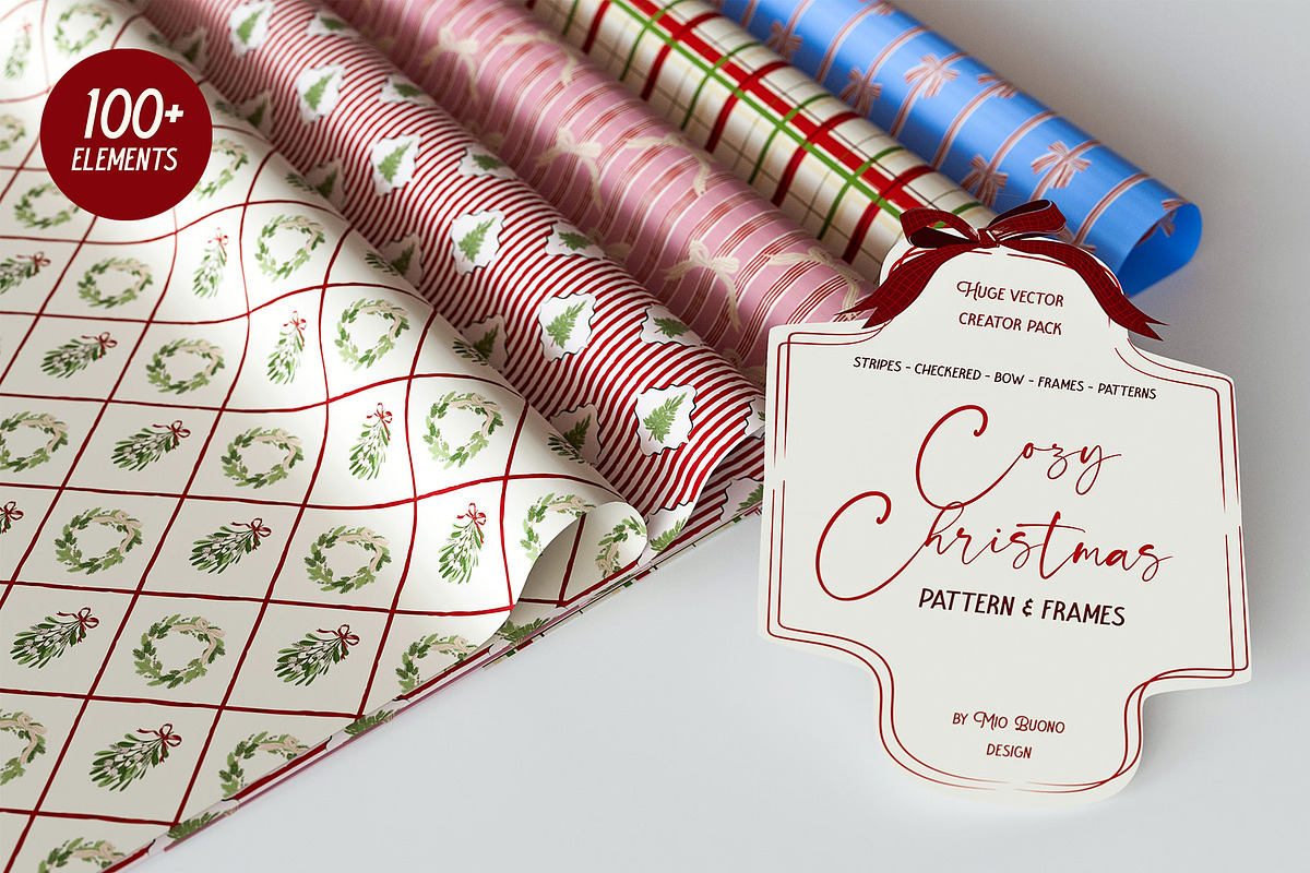 Cozy Holiday BUNDLE: 7 Best Packs, an Object Graphic by Mio Buono (Photo 2 of 52)
