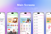 Beauty eCommerce Mobile App Figma UI, an UI Kit Template by RiveupDigital (Thumbnail 8 of 11)