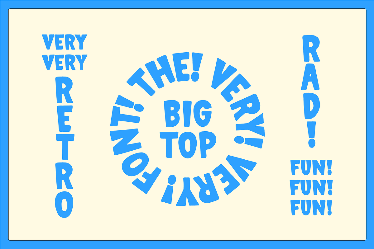 Very Font Family - Handmade Retro, a Sans Serif Font by Studio Funshop by Kelli (Photo 14 of 21)