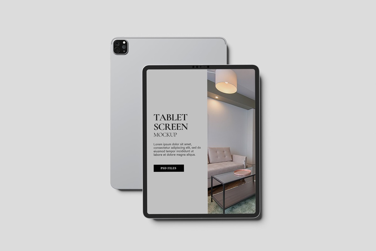 Tablet Screen Mockup, an iPad Mockup by GraphicWindow (Photo 5 of 5)