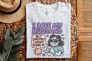 I Love My Husband But Sometimes I, an Illustration by SharpMarketplace (Thumbnail 5 of 9)