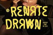 CS Renate Drawn, a Sans Serif Font by Craft Supply Co. (Thumbnail 1 of 8)