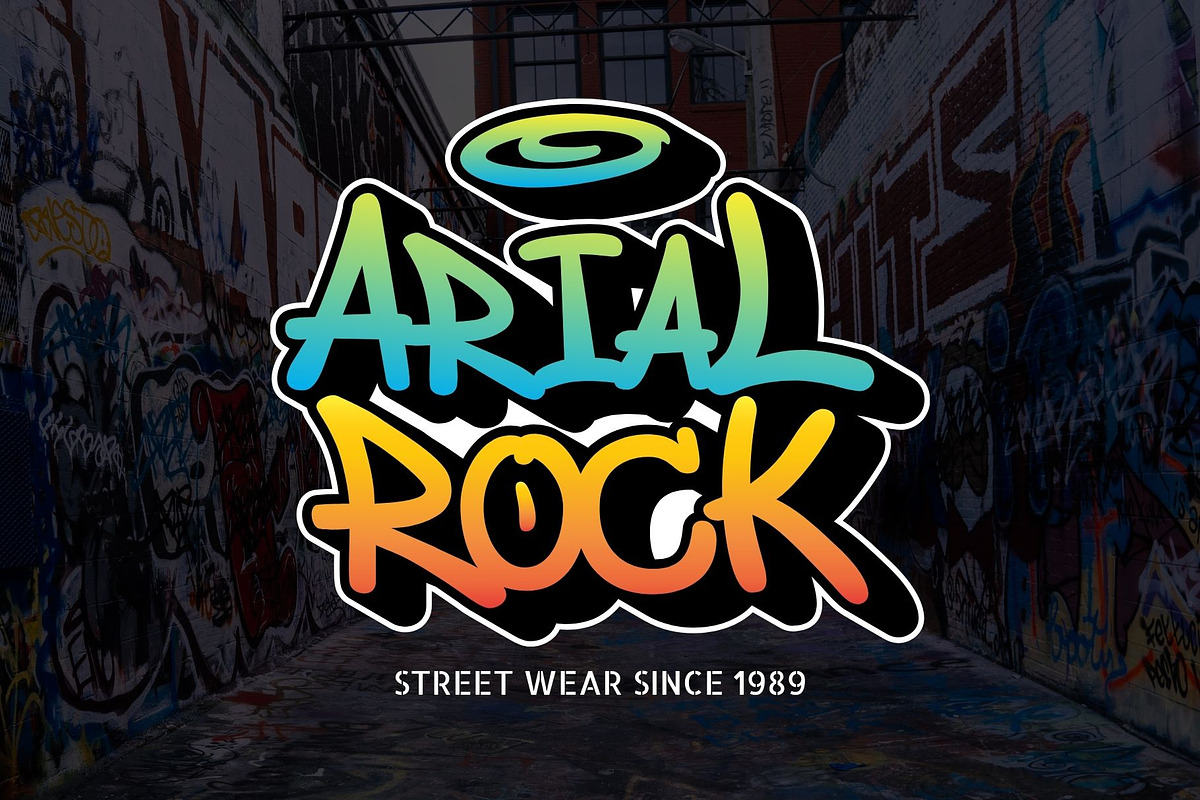 Bomber Urban - Graffiti Font, a Handwritten Font by Nirmana Visual (Photo 8 of 9)