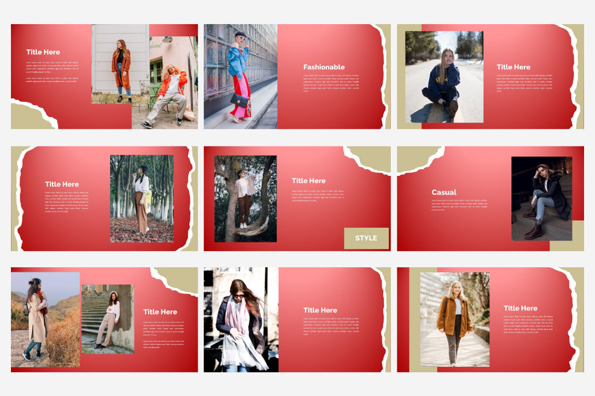Vanetta Fashion Urban - Powerpoint, a Presentation Template by Putra Khan (Photo 5 of 12)