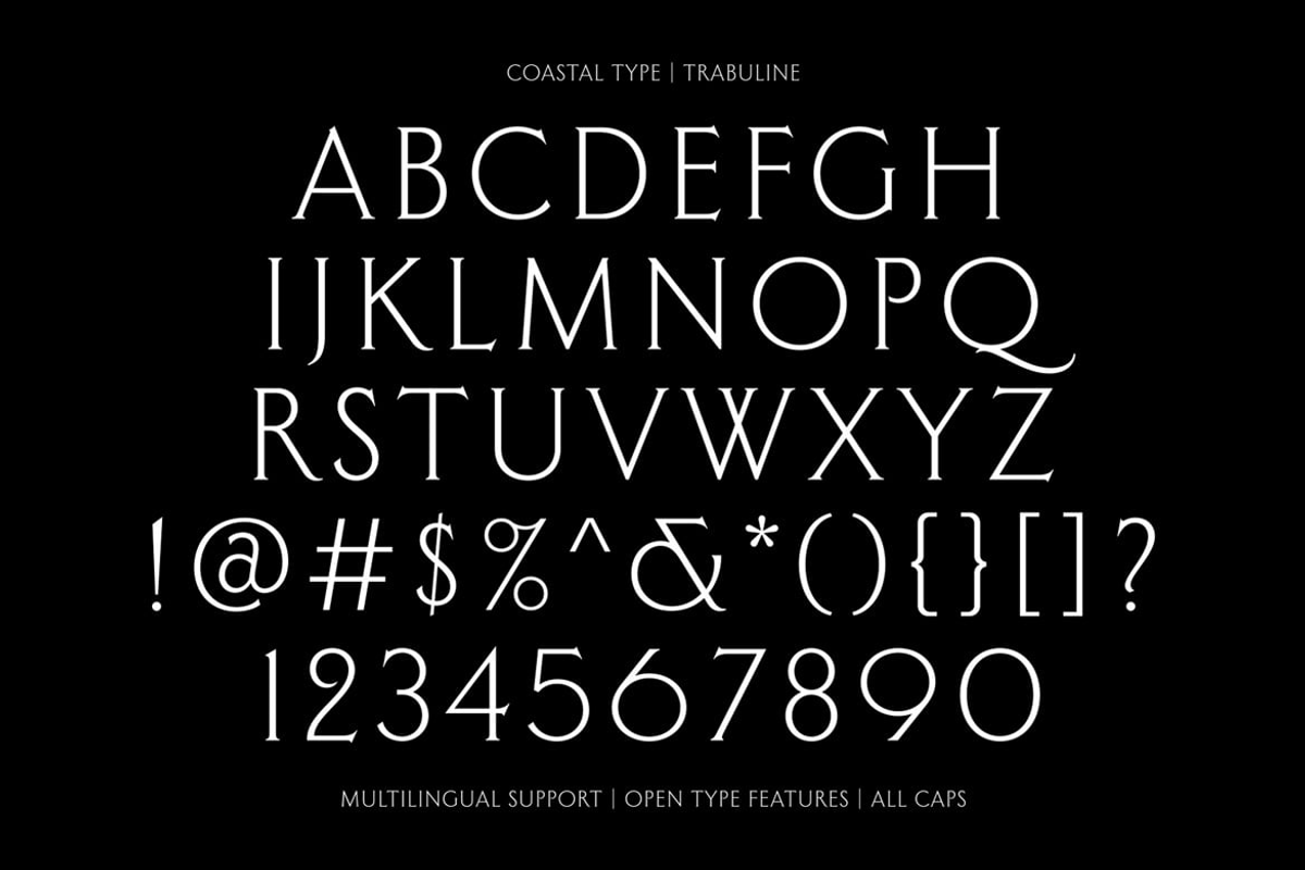 Trbailm - Serif Ligatures Font, a Serif Font by Luna Shop (Photo 3 of 6)