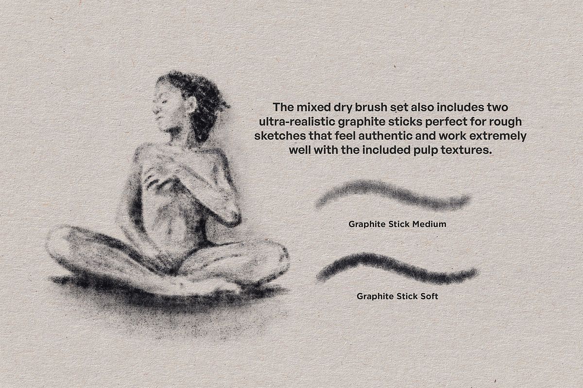 Pulp & Thunder Dry Kit (Illustrator), a Brush Add-On by G.A.R.M. Company (Photo 6 of 13)