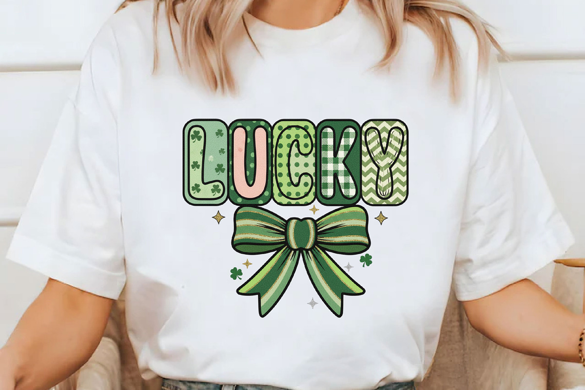 Lucky St Patrick's Day Png, Coquette, an Illustration by Designking (Photo 2 of 6)
