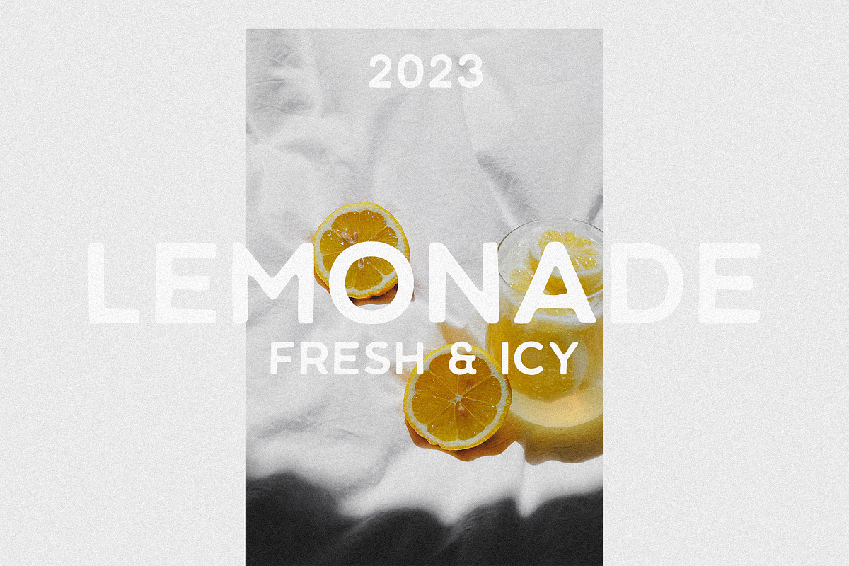 CITRUS GARDEN - vintage sans serif, a Sans Serif Font by Misha Sova (Photo 5 of 11)