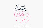 Ornatique script - 4 fonts, a Script Font by VP Fonts (Thumbnail 14 of 15)