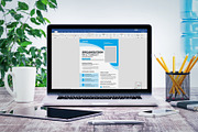 Nonprofit Organization Fact Sheet, a Flyer Template by obayes (Thumbnail 3 of 3)