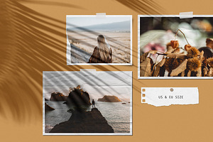 Realistic Moodboard Mockup Kit