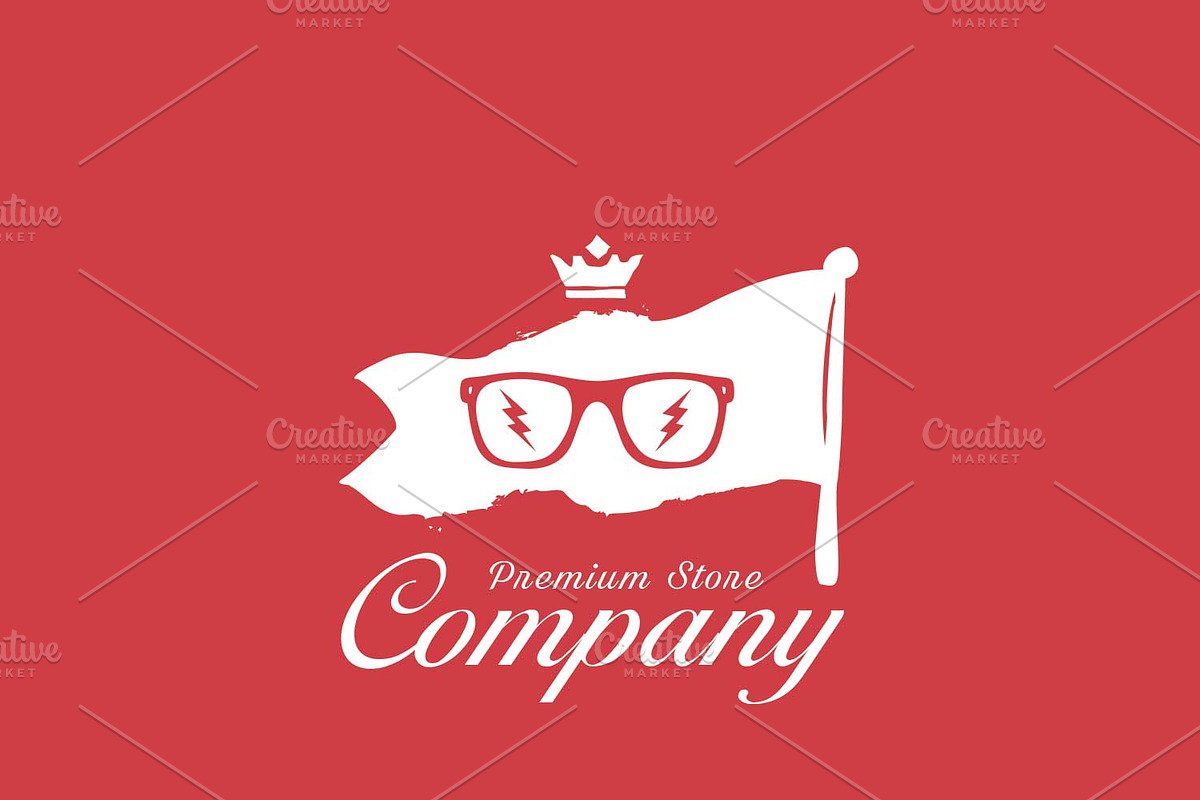Flag Sunglass Company Logo, a Branding & Logo Template by Design_Creator (Photo 4 of 5)