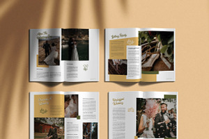 Customizable Wedding Guide - Playful