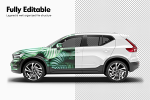 Crossover SUV Mockup 4