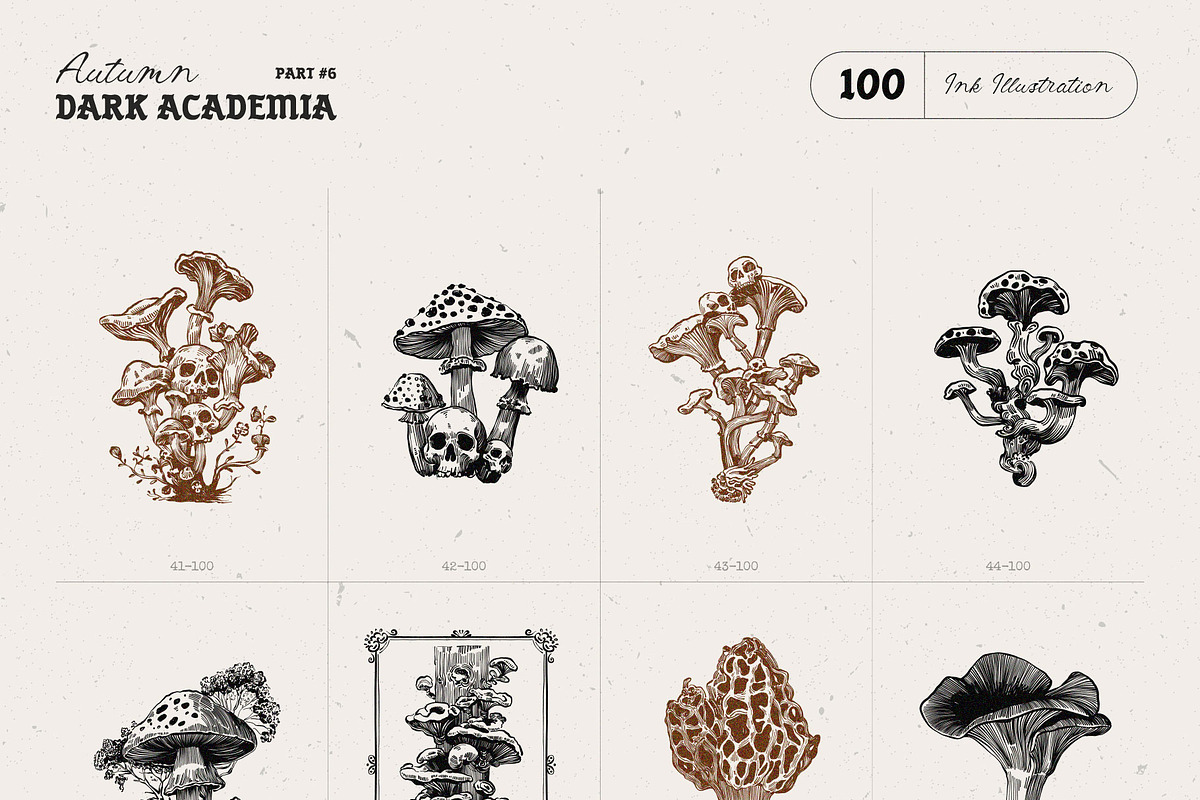 Dark Academia Autumn | Illustration, an Object Illustration by KetteCreate (Photo 11 of 18)
