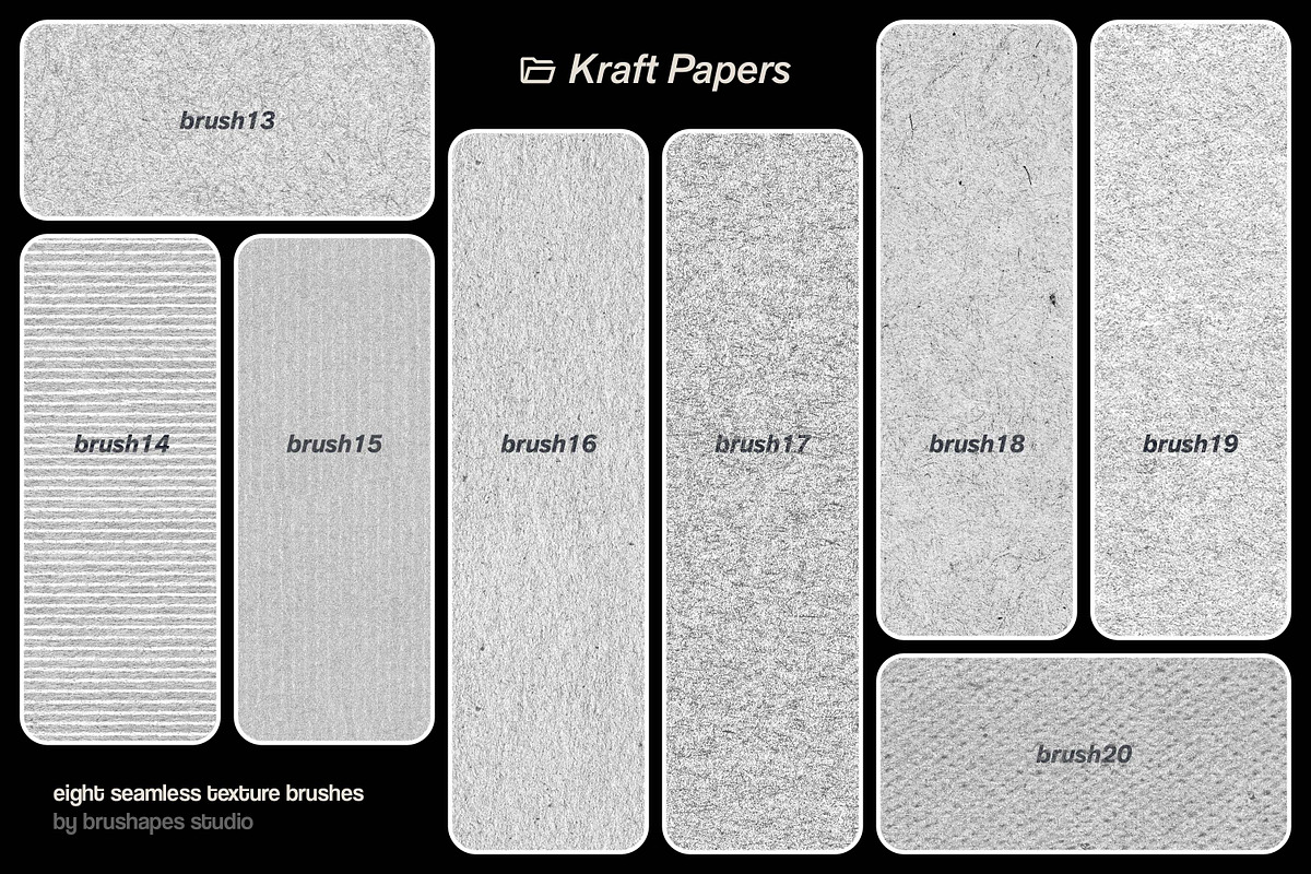 Procreate Paper Texture Brushes, a Brush Add-On by brushapes.com (Photo 10 of 12)